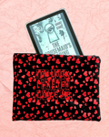 You Look Like You Love Me Valentine Embroidered Book Sleeve | Cozy Quilted Book And Kindle Protector