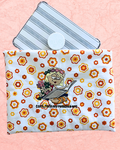 Lizzie McGuire Romance Era Embroidered Book Sleeve | Cozy Quilted Book And Kindle Protector