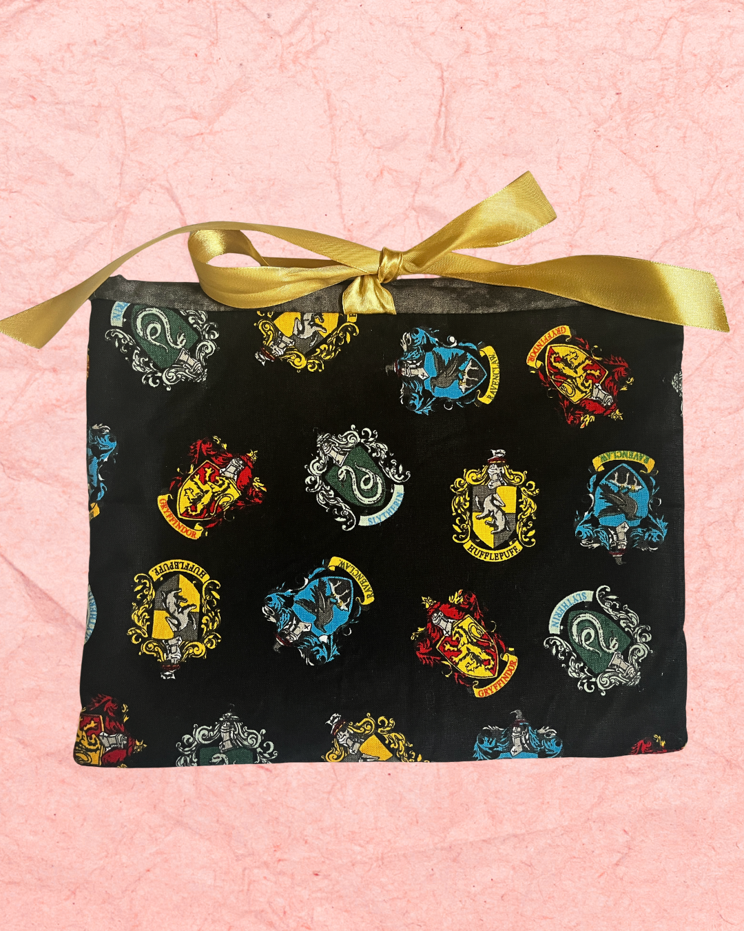 Hogwarts Sorting Houses Book Sleeve | Cozy Quilted Book And Kindle Protector
